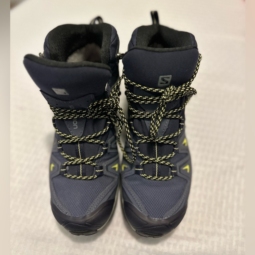 Salomon Hiking Boots X Ultra Mid Waterproof for Women Size 6 Blue
